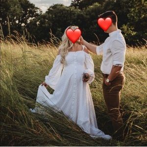 Katharine Hajak boho gown